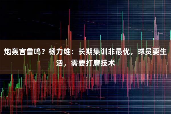 炮轰宫鲁鸣？杨力维：长期集训非最优，球员要生活，需要打磨技术