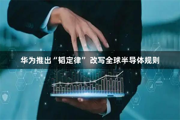 华为推出“韬定律” 改写全球半导体规则